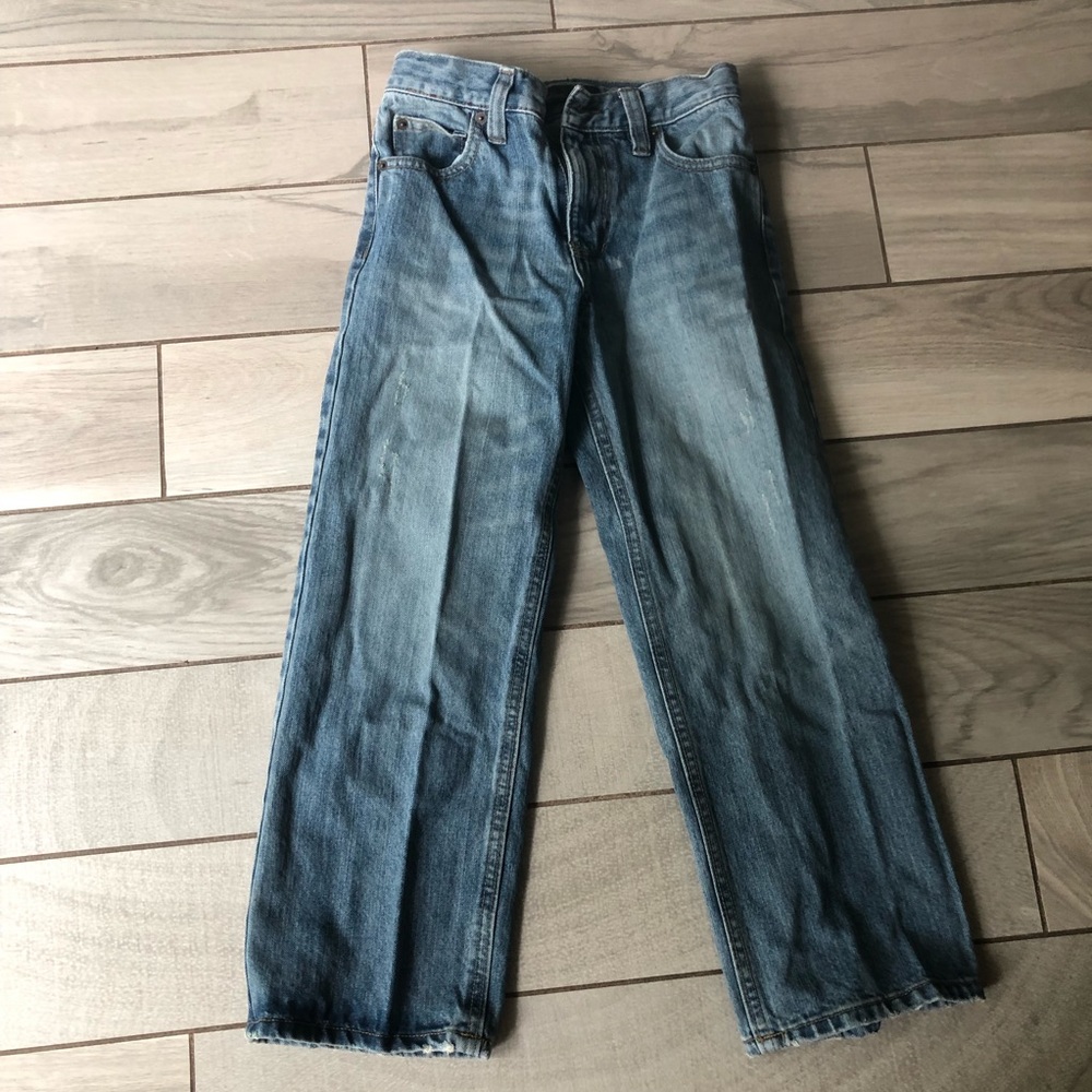 Old navy boys regular distressed jeans size 8